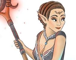 Queen Ayrenn Art Print