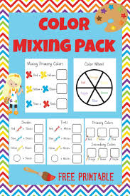 primary secondary colors preschool coloring pages color