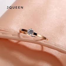 Sebelum membeli cincin tunangan, sebaiknya anda membandingkan harga di beberapa toko emas online dan offline. Cincin Titanium Mini Korea Wanita Ck001 Warna Rose Gold Bisa Untuk Cincin Kawin Nikah Fashion Simple Shopee Indonesia