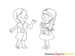 Download einhorn bild schwarz weiß png image for free. Kinder Sprchen Zeichnung Bild Schwarz Weiss Clipart Comic Cartoon Kostenlos