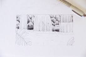 How to draw a waterfall. Learn How To Draw A Waterfall In This Step By Step Tutorial Craftsy