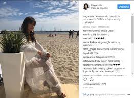 Tv host, the owner of eco cosmetic brand pat&rub (est. Kinga Rusin Ciezko Pracuje Na Plazy W Sopocie Super Express Wiadomosci Polityka Sport