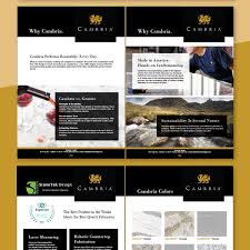 How much does cambria quartz cost? Costco And Cambria Sales Booklet For Countertop Company Other Business Or Advertising Contest 99designs