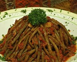 Green Beans And Tomatoes Stew Taste Of Beirut Green Beans Lebanese Recipes Armenian Recipes