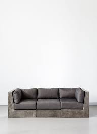 the raphael stone furniture collection is made from fibre reinforced cement modular sofa sofa furniture collection