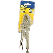 Jaw tips are knurled for better gripping, and tool does include a wire cutter. Compare Prices For Irwin Vise Grip Across All Amazon European Stores
