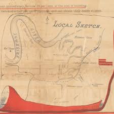 Poster Estate Map Croydon Park Stanley Bridge Estate Norman Park Croydon Vintage Maps Norman