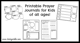 I love journals, notebooks, planners, anything that is in the office supply aisle is at the. Printable Prayer Journals For Kids Cheri Gamble