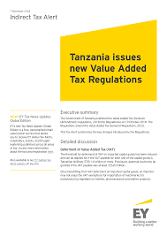 Service tax regulations 2018 covers the provision of credit card and charge card services. Https Assets Ey Com Content Dam Ey Sites Ey Com En Gl Topics Tax Tax Alerts Pdf Ey Indirect Tanzania Issues New Vat Regulations Pdf Download