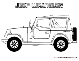 Jeep Printable Coloring Pages Truck Coloring Pages Cars Coloring Pages Coloring Pages