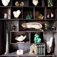 Schatkamer Eclectische Stijl Rock Decor Geode Decor Coral Decor