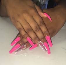Consider an acrylic nail kit. Pin By Starr Hennessy On Coffin Claws 3 Cute Acrylic Nails Long Acrylic Nails Fire Nails