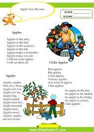 Letter E Worksheets Apple Poems For Kids That Rhyme Saveliam Com English Poems For Kids Rhymes For Kids Rhymes