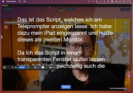 For use with a professional teleprompter device. Teleprompter In Videocalls Publishingblog Ch