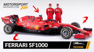Barcelona (offizielle wintertestfahrten i) 01. Formel 1 Autos 2020 Ferrari Sf1000 Technik Check Youtube