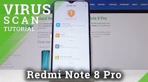 How To Virus Scan In Xiaomi Redmi Note 8 Pro Security Scan Youtube