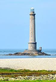 The Lighthouse Of La Hague Or Goury Lighthouse Rises 800 Meters Off The Cape Of The Hague On The Rock Called Gros Du Raz Phare Phare Ouest Phares De France
