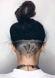 54 Badass Undercut Hair Tattoos For Women In Love With Hair Art Undercut Hairstyles Hair Tattoo Designs Hair Tattoos