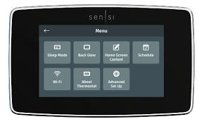 Click to see full answer. Sensi Touch Smart Thermostat Manual Operation