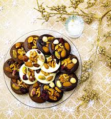 Mendiants Mixte Douces Confiseries Boite Aliments Complets Cerneaux De Noix Alimentation