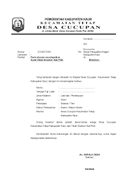 Biasanya menggunakan surat resmi ini digunakan untuk memberikan undangan maupun perintah baik untuk siswa, mahasiswa. Contoh Surat Resmi Pemerintah Desa Surat 5 Cute766