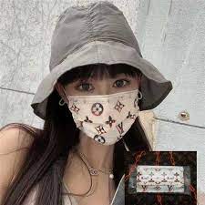 ルイヴィトン マスク 20枚入り 激安 使い捨てマスク 在庫あり 大人用 lv フェイスマスクかわいい 男女兼用 防塵 飛沫防止 マスク ルイヴィトン モノグラム