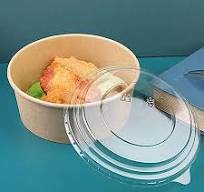Ensaladeras Desechables De Papel Kraft Con Tapas ...