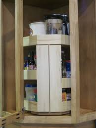 Find what you want as quickly as possible with a lazy susan organizer. Upper Corner Cabinet Rotating Pullout Kitchen Cabinet Organization Corner Kitchen Cabinet Corner Storage Cabinet