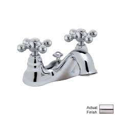 I researched the top brands and models to buy in 2021. Rohl Cisal Double Handle Centerset Bathroom Faucet With Cross Handle And Pop Up Lavatory Faucet Faucet Bathroom Faucets