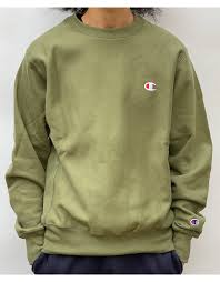 Discover champion athletic apparel including sweatshirts, sweatpants and much more from the sportswear brand. Cargo Olive Champion Life Men S Reverse Weave Crew Selfmade Boutique