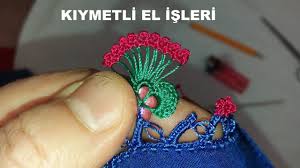 Boncukla Kalemle Harika Tig Oyasi Yapimi Boncuk Oya Ornekleri Krose