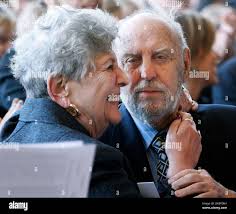 Marsha and Ben Emanuel, parents of Chicago Mayor Rahm Emanuel, hug after  their son was sworn in a Chicago Mayor during inaugural ceremonies Monday,  May 16, 2011 in Chicago. (AP Photo/Charles Rex