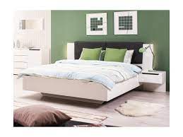 Comò e comodini sospesi columbus, tanti modelli a disposizione con pregiate finiture. Letto Firmin Con Led Comodini E Rete 160 X 200 Cm