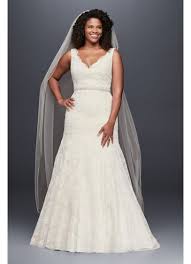 Wednesday — friday 11 am — 5 pm. Jewel Scalloped Mermaid Plus Size Wedding Dress David S Bridal