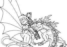 King adora coloring page : King Ghidorah Godzilla Coloring Pages