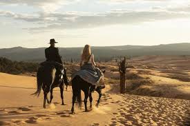 Camel struggles with heavy couple. Hbo Archives Postperspective