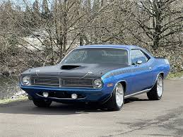 Image result for Bright Blue 1970 Barracuda