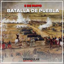 La mañana del 5 de mayo de 1862 comenzó en puebla (centro de méxico) una batalla en la que el ejército mexicano (unos 2.000 soldados y unos 2.700 civiles armados) se enfrentó a las fuerzas armadas francesas, unas de las más experimentadas del planeta en ese momento histórico, pero con. 5 De Mayo Aniversario De La Peninsular Punto Medio Facebook
