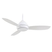 Concept I Ceiling Fan By Minka Aire Fans F517 Wh White Contemporary W Light