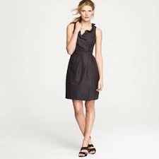 J Crew Black Blakely Dress Women S Evening Dresses Dresses Taffeta Dress