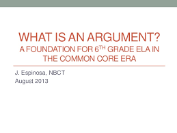 7,693 likes · 185 talking about this. What Is An Argument A Foundation For Ela In The Common Core Era