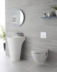 For expensive looking bathroom, use large tiles for. Appealing Minimalist White And Grey Bathroom Remodel 60 Great Ideas Bathroom Tile Designs Grey Bathroom Tiles Tile Bathroom