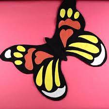 Como Hacer Unas Alas De Mariposa Crafts Minnie Crafts For Kids