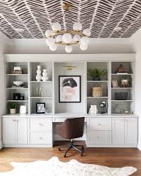 Just Because It S Called Wallpaper Doesn T Mean It Can T Go On Your Ceilings In 2020 Home Office Design Home Office Decor Home