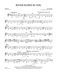 For working out the names of the notes on the stave for mary had a little lamb print the free pdf. River Flows In You Sheet Music With Letters Newunion