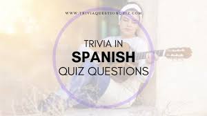 Ask questions and get answers from people sharing their experience with risk. Trivia In Spanish Quiz Questions Answers Trivia Qq