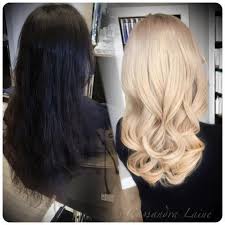 Dramatic Transformation Jet Black To Platinum In One Day Bleaching Black Hair Dark To Light Hair Black To Blonde Hair