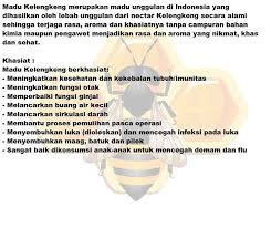Khasiat madu lebah menjadi rosak jika diproses pada suhu melebihi 40.5c ataupun dipanas dalam oven microwave (itu haba radioaktif). Jual Madu Lebah Kelengkeng Madu Alami Madu Asli Madu Super Madu Murni Di Lapak Elly Shop Sidoarjo Bukalapak