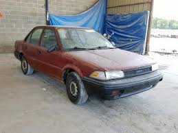 Corolla sedan, corolla coupe, corolla wagon. 2t1ae91a8lc049491 1990 Toyota Corolla Burgundy Price History History Of Past Auctions Prices And Bids History Of Salvage And Used Vehicles