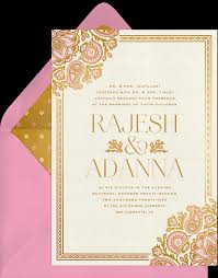 'ranjeep' by invitations by ajalon. 10 Intricate Indian Wedding Invitations For Your Big Weekend